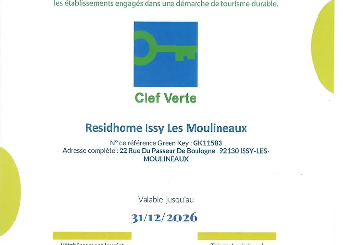 Residhome Paris Issy Les MoulineauxAparthotel